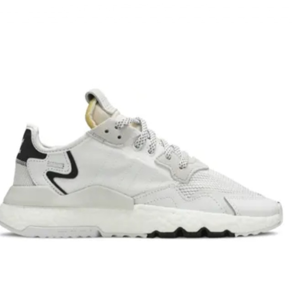 NEW IN BOX! ADIDAS Nite Jogger J in CLOUD WHITE. Size 6.5! RARE!